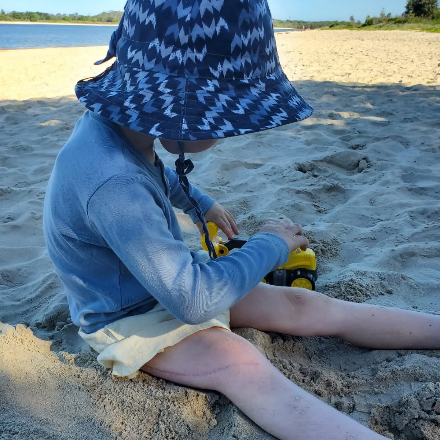 Henry at the beach